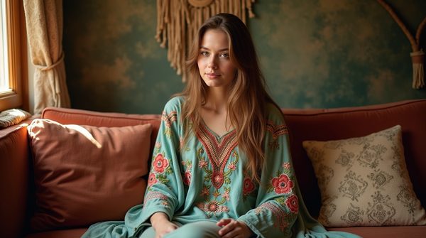 Les manteaux hippies : l'esprit libre des années 60 modernisé