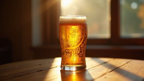 Personnalisez votre expérience avec un verre à bière gravé