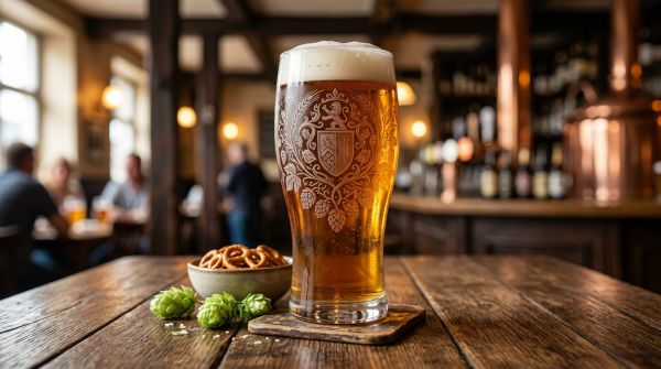 Personnalisez votre expérience avec un verre à bière gravé